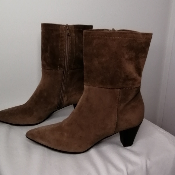 Minelli suede boots - Picture 10 of 16